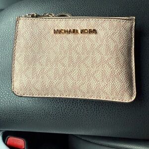 Michael Kors Blush Card Holder